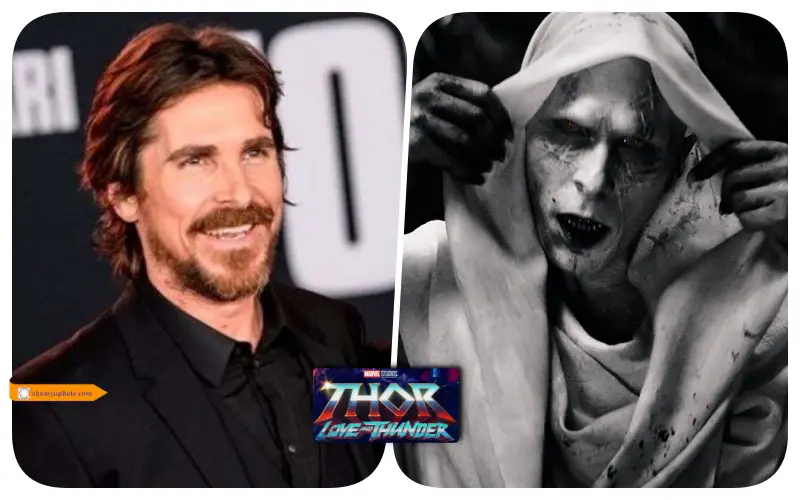 Christian Bale portrays Gorr the God Butcher