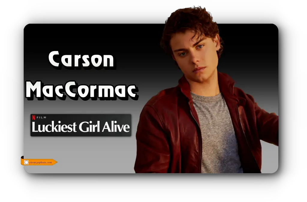 Carson MacCormac Portrays young Dean