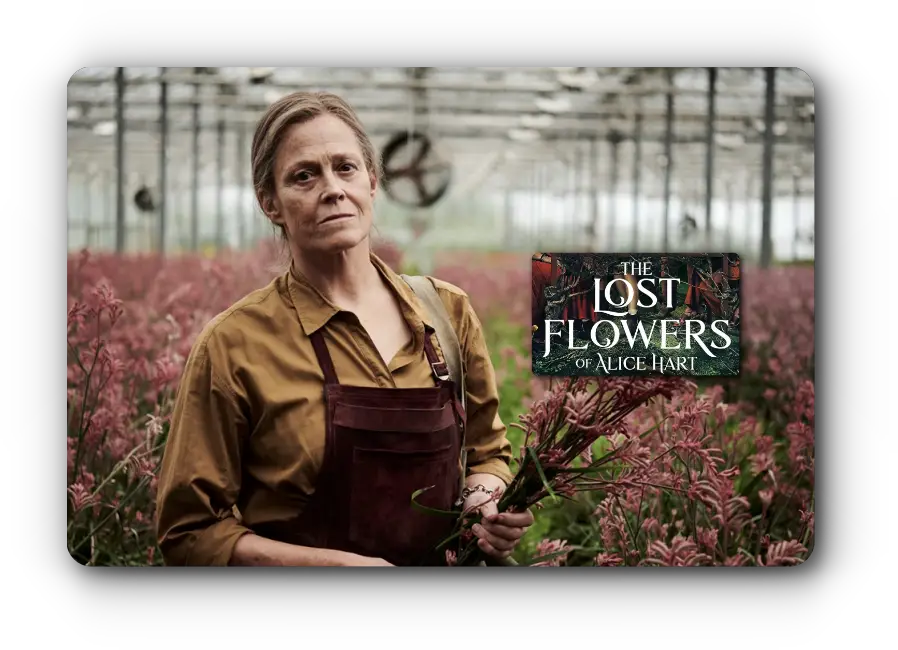Title: "The Unwavering Magnificence of Sigourney Weaver as June Hart within The Lost Flowers of Alice Hart"